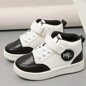 White and black sneakers for boy/toddler